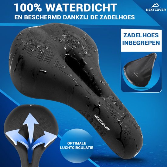 NEXTCOVER® Selle de vélo de randonnée avec mousse à mémoire de forme 3.0 - L'originale