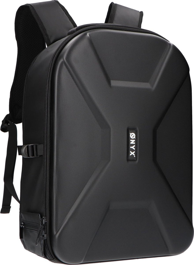 ONYX Sacoche pour appareil photo avec compartiment pour ordinateur portable - Sac à dos pour appareil photo SLR - Résistant aux éclaboussures - Drones - Sac de voyage rigide
