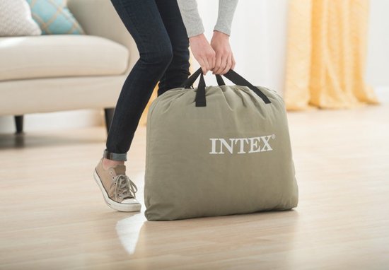 Matelas gonflable Intex Twin Pillow Rest Raised avec pompe intégrée - 191 x 99 x 42 cm
