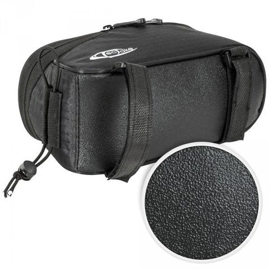 TecTake - Sacoche de cadre sacoche de vélo pour p.ex. smartphone etc. noir M 401614