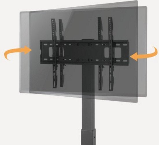Support TV modèle mural, VDD Gaming, Fin, Orientable, Jusqu'à 70 pouces