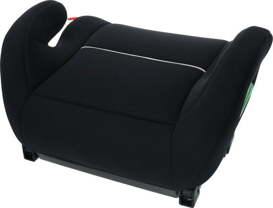Rehausseur Carkids i-Size Alfie - Fixation Isofix - Conforme à la norme i-Size R-129 - Pour les enfants mesurant entre 125 et 150 cm – Housse amovible et lavable - Noir/Blanc