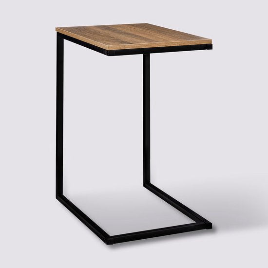 Table d'appoint Five® - métal / bois - longueur 45 x largeur 35 x hauteur 66,5 cm