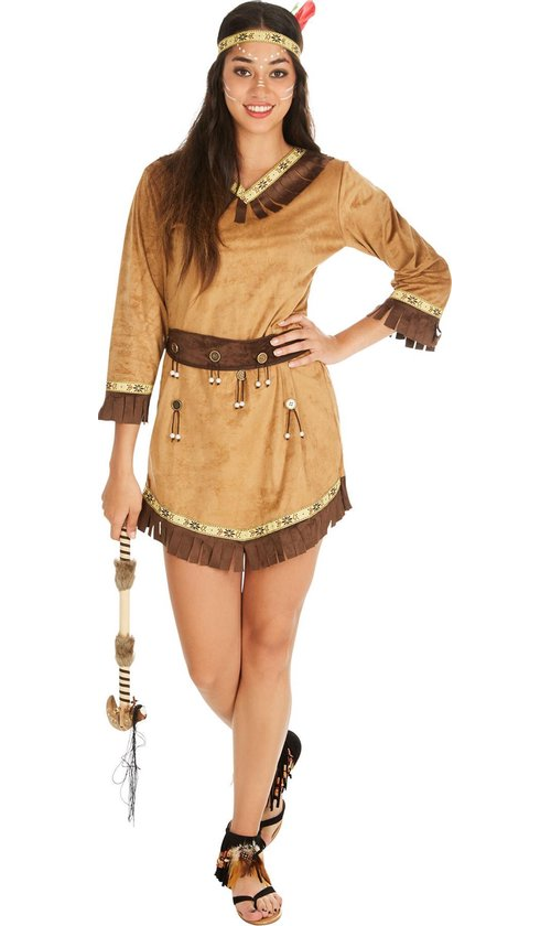 dressforfun - costume femme indienne Apache sexy Ashley M - déguisement déguisement halloween déguisement fête déguisement carnaval déguisement fête déguisement carnaval - 300627