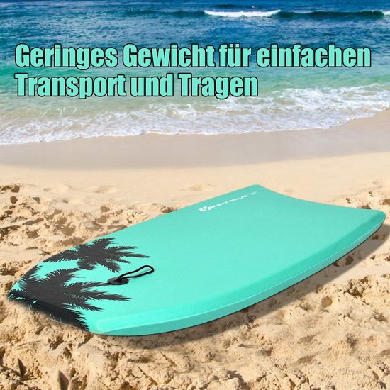 COSTWAY : bodyboard, planche de natation, planche de surf pour enfants, planche de surf, planche de SUP