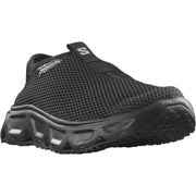 Salomon Reelax Moc 6.0 Chaussures de récupération pour femmes - Noir - Modèle sans lacets avec talon rabattable - Maille respirante - taille 37 1/3