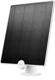 Panneau solaire TP-Link Tapo A200 - Conçu pour les caméras Tapo à batterie - Puissance de charge de 4,5 W - Indice de protection IP65 (résistant aux intempéries) - Câble de 4 m - Rotation à 360 degrés