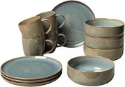 LIKE BY VILLEROY & BOCH - Crafted Breeze - Service à petit-déjeuner 12 pièces