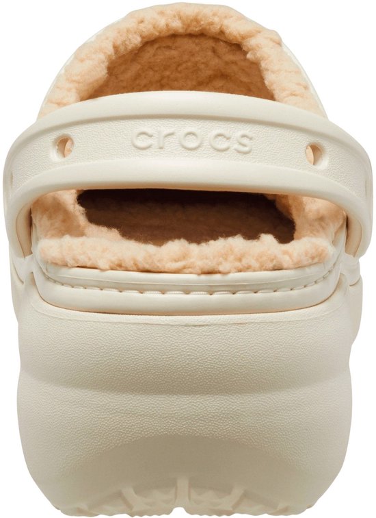 Sabots Crocs Classic Platform Lined, beige, pointures EU 38-39, femme