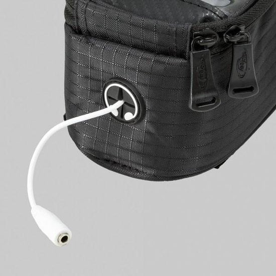 TecTake - Sacoche de cadre sacoche de vélo pour p.ex. smartphone etc. noir M 401614