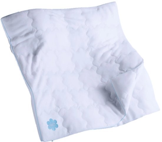 Couette Cloudpillo en duvet et plumes 240 x 220 cm - 4 saisons 2-en-1 - 15 % de duvet de canard, 85 % de plumes de canard - Coton anti-duvet 233 TC - RDS & OEKO-TEX