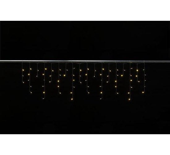 Cascadelight Icicle 2x0.6m 72l Blanc chaud transp.wire modulator-24v-ext 1-5m