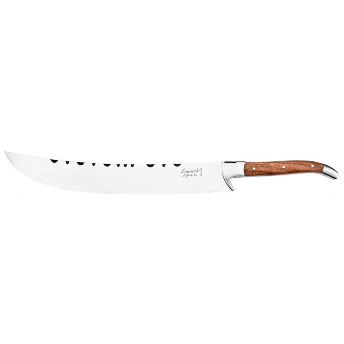 Sabre à champagne Style de Vie Laguiole - 44 cm - Marron - Avec coffret noir