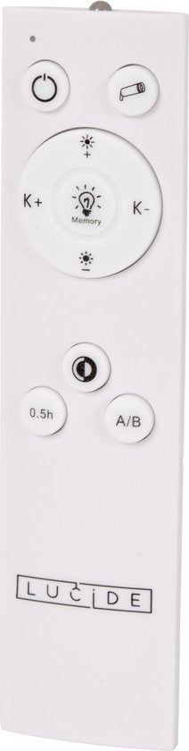 Lucide EVERINA - Plafonnier - Ø 40 cm - LED à intensité variable - CCT - 2200 K/6500 K - Noir - Essential