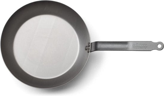 Set de poêles - De Buyer – 24 cm & 28 cm – 2 mm d'épaisseur – Tôle d’acier