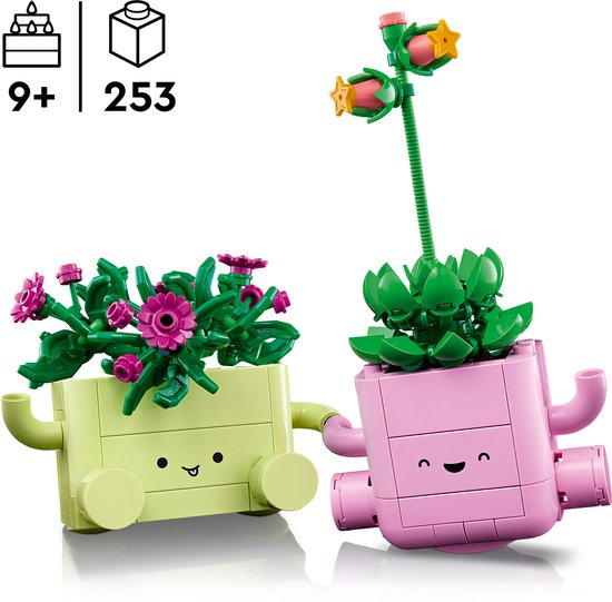 LEGO Botanicals - Kit de construction « Petites plantes et fleurs qui se balancent » pour enfants - 11506