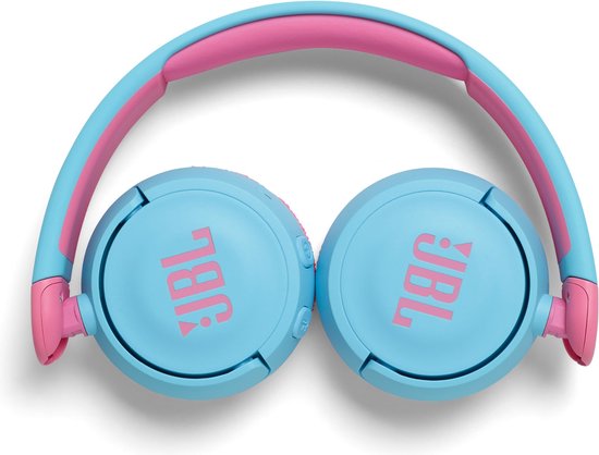 JBL JR310BT Kids - Casque sans fil supra-auriculaire - Bleu/Rose