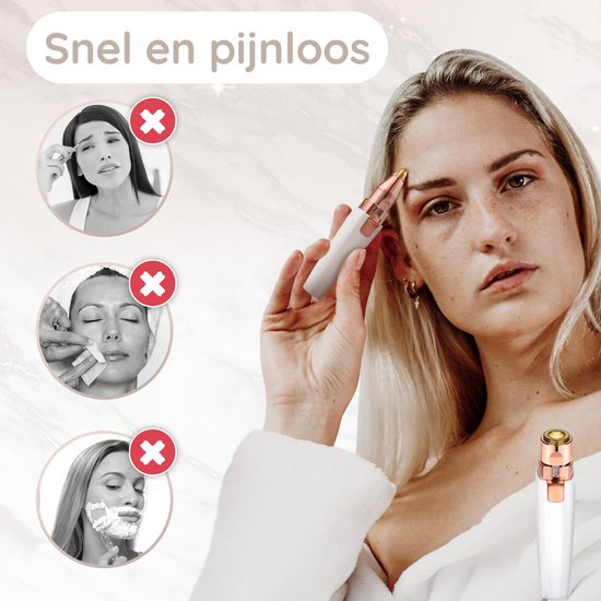 Tondeuse à sourcils - épilateur visage femme - Sansbeauté® - épilateur visage femme - épilatoire - épilateur visage impeccable - mini rasoir tondeuse - électrique