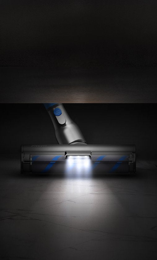 Aspirateur sans fil Puppyoo T12 Pure Steel avec aspirateur à main - HEPA 12 - Bleu