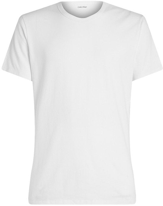 T-shirts Calvin Klein pour homme, col rond, lot de 3, blancs