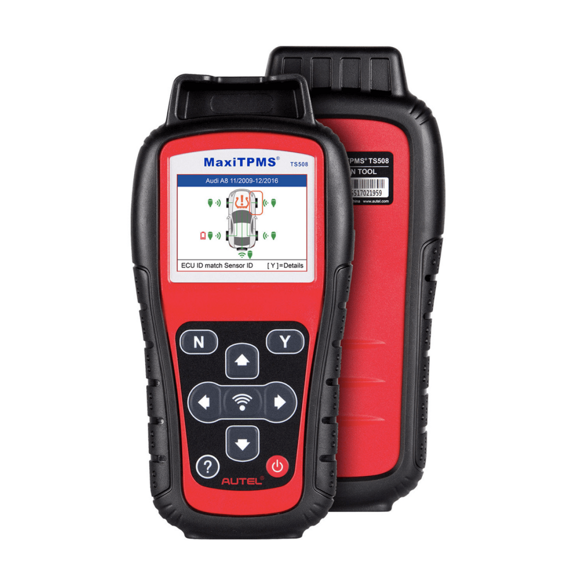 Appareil de diagnostic TPMS Autel MaxiTPMS TS508WF - Wi-Fi - Environ 215 × 105 × 37 mm