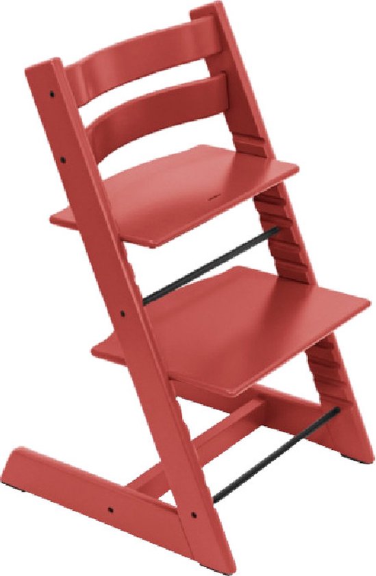 Chaise haute Stokke Tripp Trapp - Rouge chaud