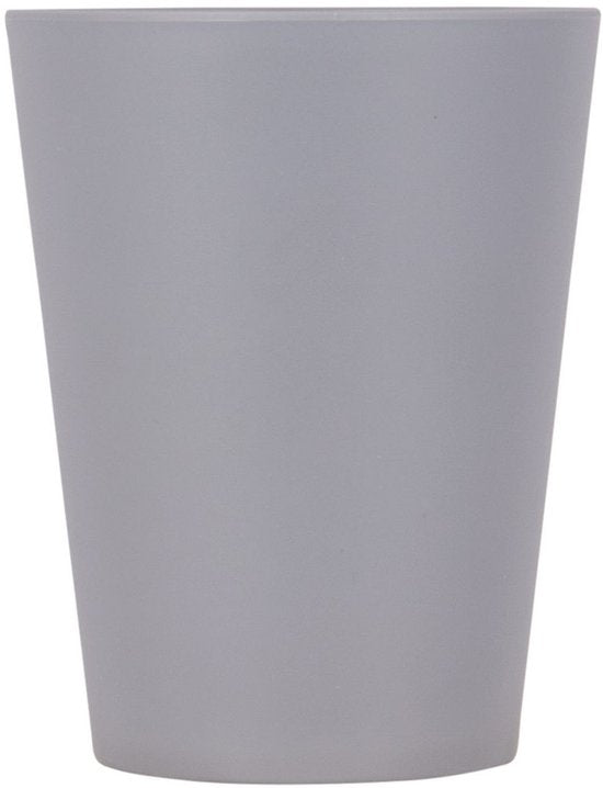 Bo-Camp - Vaisselle - Renew - RPET - Gris - 16 pièces