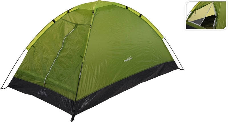 Tente pop-up - Redcliffs - pour 2 personnes - 220 x 120 x 95cm - Bleu