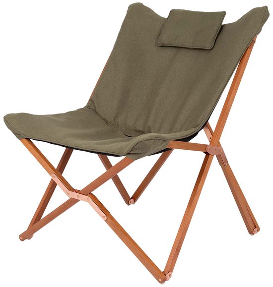 Bo-Camp - Collection Urban Outdoor - Fauteuil de détente - Bloomsbury - L - Polyester Oxford - Vert