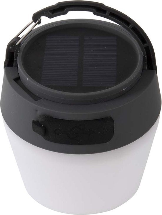Bo-Camp - Suspension - Wega - Batterie externe - Solaire - Rechargeable - 200 lumens