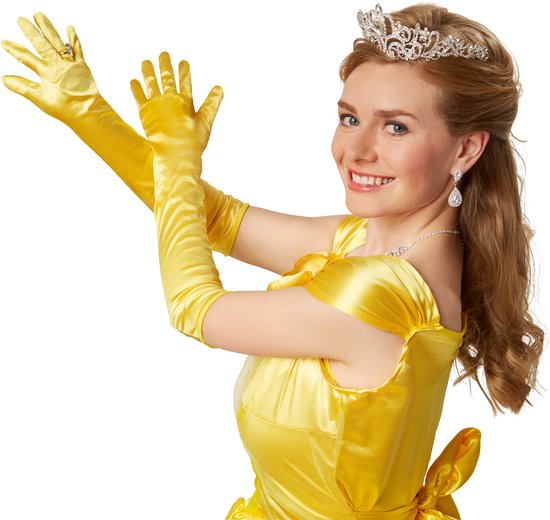 Costume princesse belle - Dressforfun - XL - halloween - carnaval - 301871 - jaune