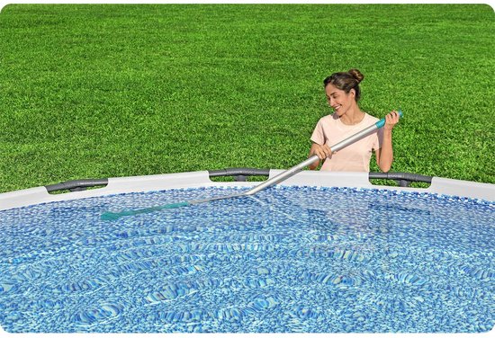 Best - Way - Aspirateur de piscine - Bleu - 252 x 17 cm - Aluminium