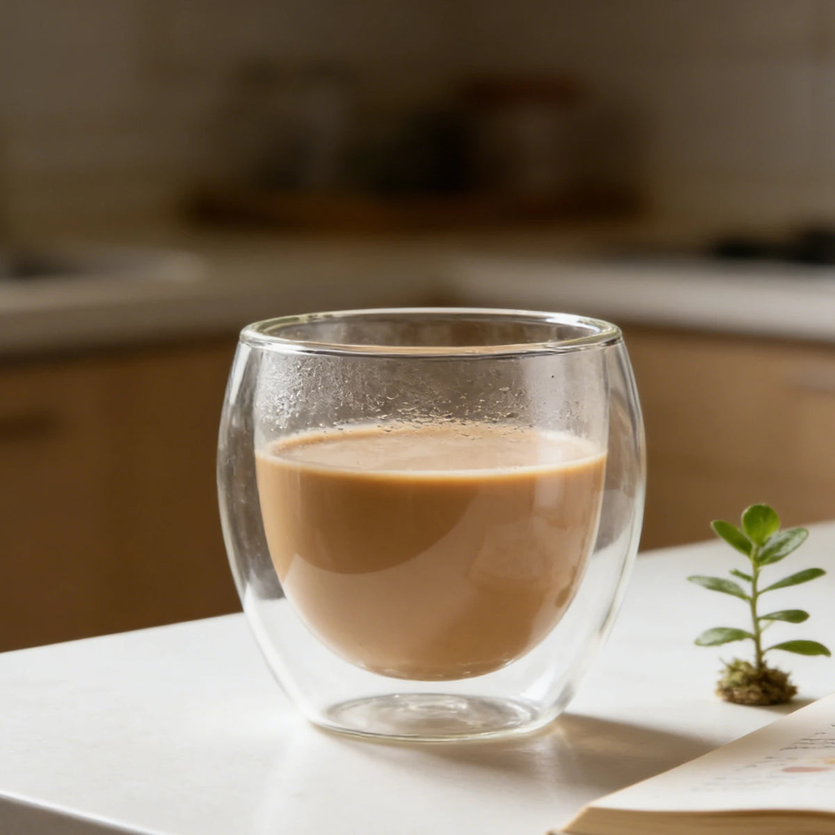 Verre à café et à thé Ju7cer - Lavable au lave-vaisselle - 220 ml