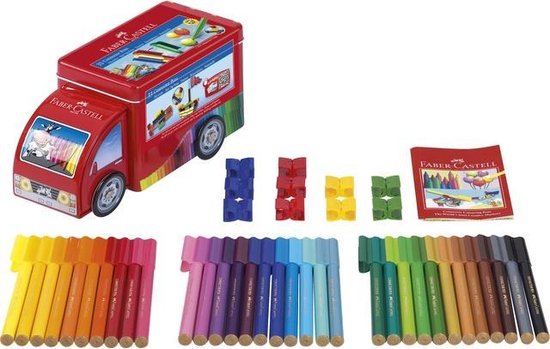 Feutres Faber-Castell - Connector - coffret cadeau « camion » - FC-155533