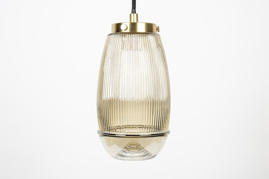 Feliz Lifestyle Lampe pendante Robin - Verre doré - 12x12x143cm