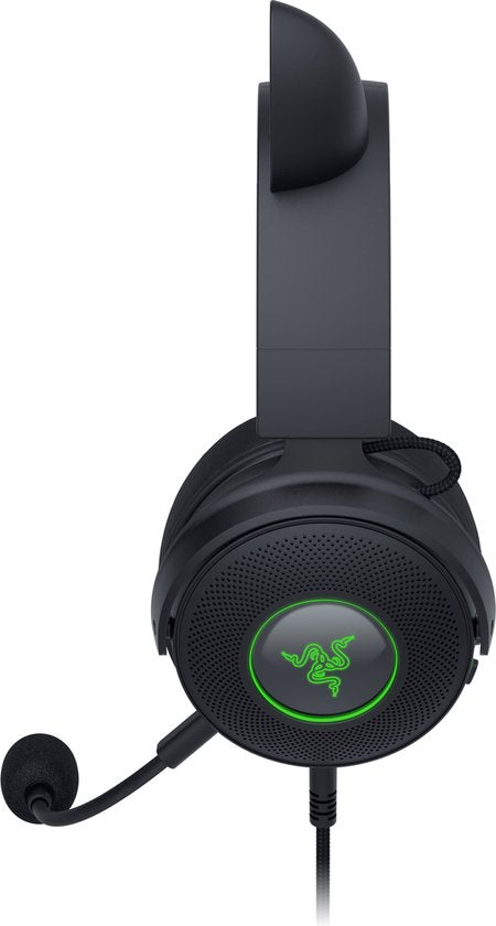 Razer Kraken Kitty V2 Pro - Casque gaming - Son surround 7.1 - RGB - Noir - PC, Mac et PlayStation