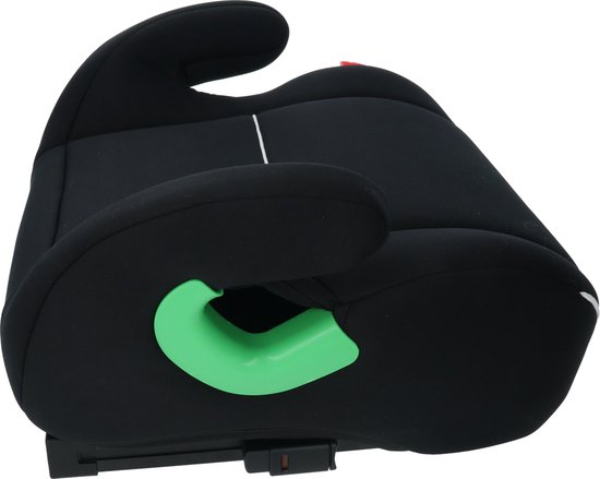 Rehausseur Carkids i-Size Alfie - Fixation Isofix - Conforme à la norme i-Size R-129 - Pour les enfants mesurant entre 125 et 150 cm – Housse amovible et lavable - Noir/Blanc