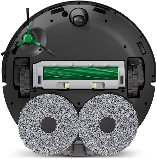 iRobot Roomba® Plus 405 Combo Robot + station de recharge Autowash™ - Robot aspirateur avec fonction de lavage - Noir - G1850