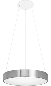 Ledvance - Lampe suspendue avec fonction Biorythme - 450 mm - Aluminium - Dimmable - 2200-5000 K - 500 lm - Silver