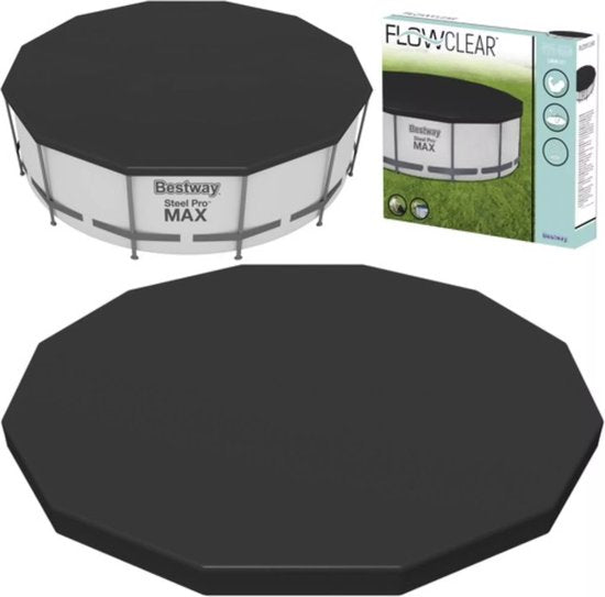 Bestway - Bâche de protection pour piscine - Circonférence 366 cm