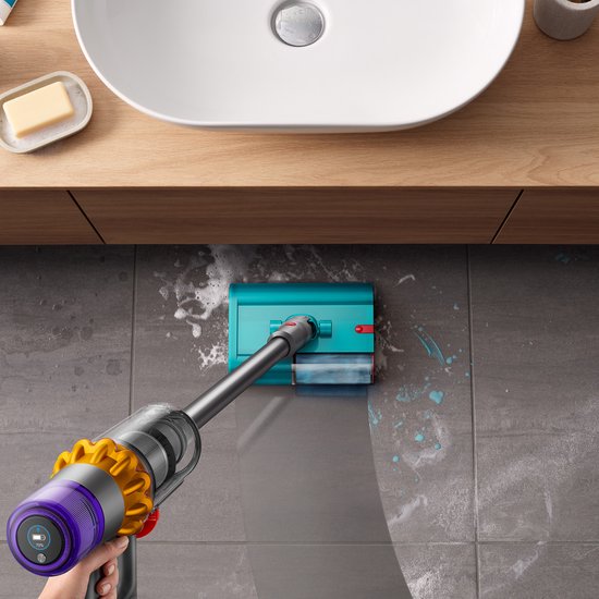 Dyson V15s Detect™ Submarine™ - Aspirateur sans fil pour déchets secs et humides - 60 min