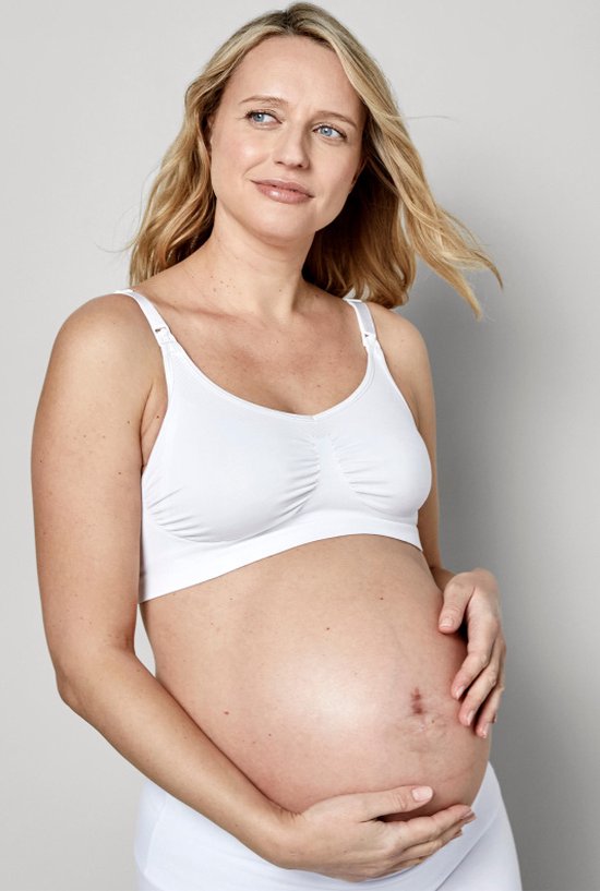 Soutien-gorge de grossesse et d'allaitement Medela Keep Cool, blanc, taille XL