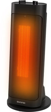Auronic Fan Heater Pro - Chauffage céramique - Chauffage 2000W - Noir