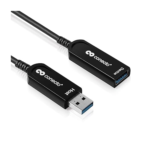 conecto Câble d'extension USB 3.1(gen 2) - 50 mètres - 10gbps