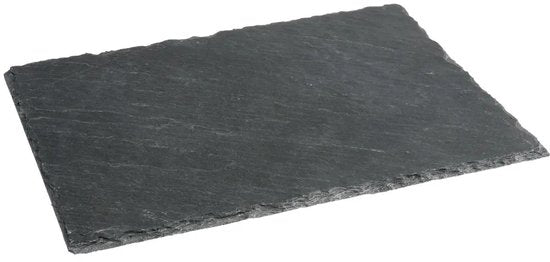 Secret de Gourmet : Planche de service pour amuse-bouches/amuse-gueules - 24 x 32 cm - Ardoise - planche à apéritif - planche à tapas - planche à fromage
