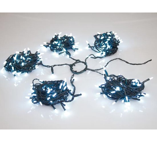 Speed Light LED - 330 LED - blanc - câble vert - modulateur - 24 V (pour arbres jusqu'à 240 cm)