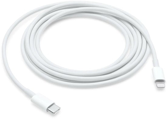 Apple - Câble de recharge Lightning - USB-C vers Lightning - 2 m - Blanc