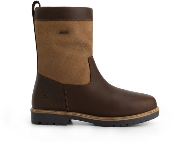 Travelin' Stornes pour homme - Bottes de plein air - Doublées de laine - Marron