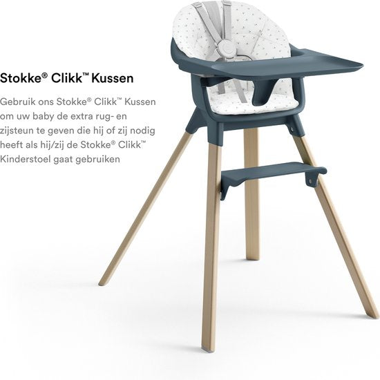 Coussin Stokke® Clikk™ Blueberry Boat