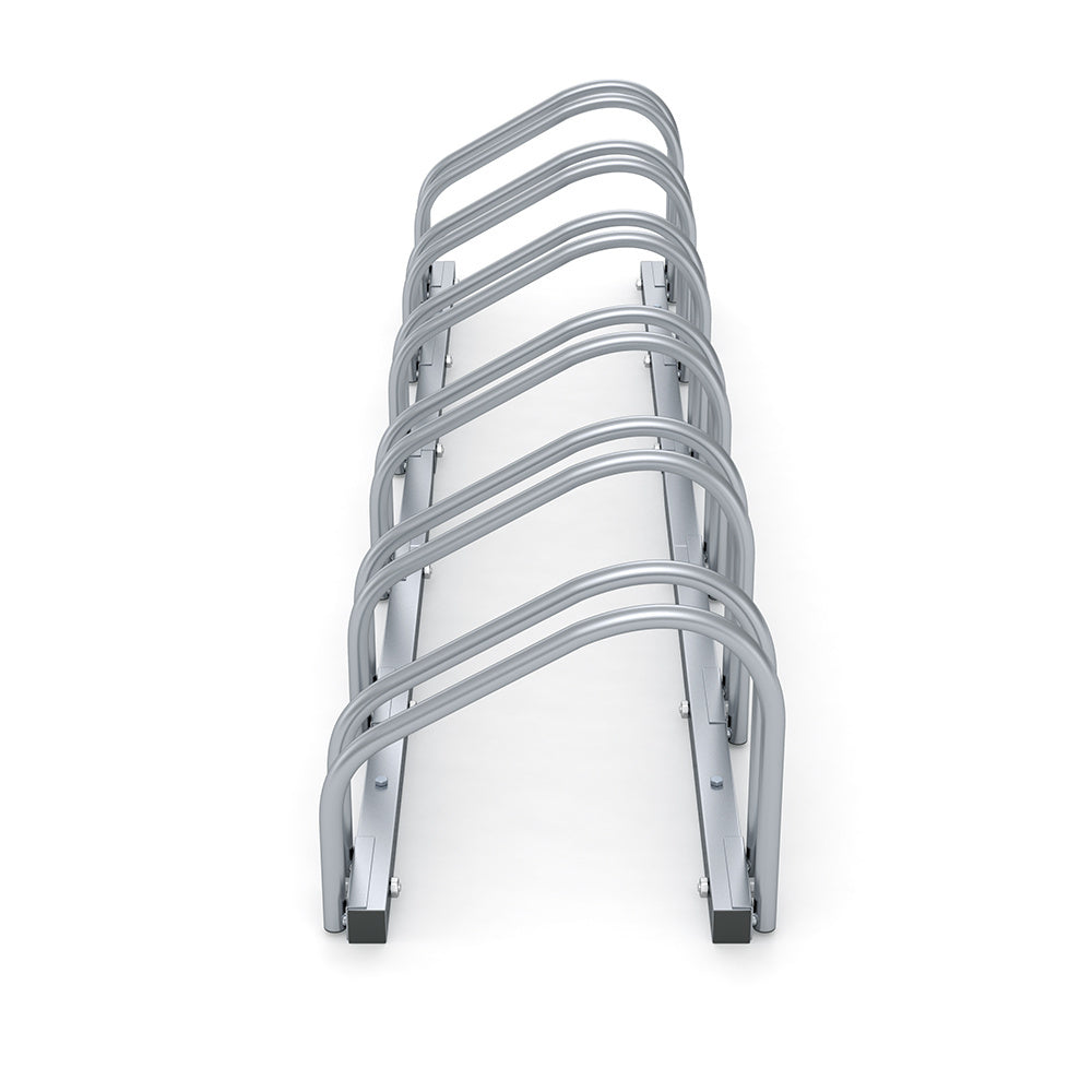 Monza Porte-vélos - Rangement des vélos - pour 6 vélos - 160x32x27 cm - Porte-vélos en métal